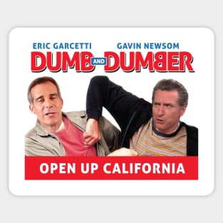 Open Up California Sticker